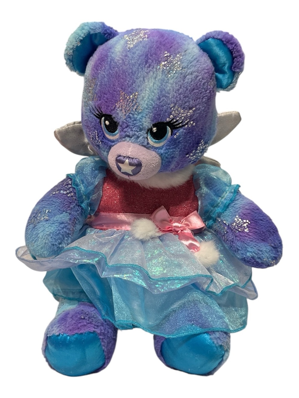 BUILD A BEAR BAB StarBrights Twinkle Fairy Bear WORKS & LALALOOPSY BAB Dress 17"